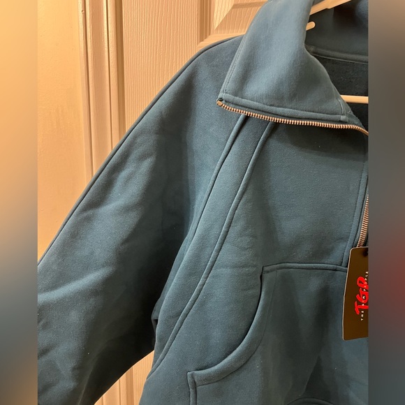 THE GYM PEOPLE Half Zip Pullover - Picture 4 of 7